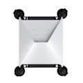 Miniatyrbilde 1 av 5: Mini Sugekoppholder Base Mount Starlink Monteringssett for Bil Soltak Frontrute Bakrute