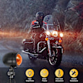 Miniatyrbild 2 av 5: 4 st svarta blinkers till motorcykel