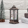 Miniatyrbilde 3 av 3: 1 stk Julstearinlys med LED-telys for julepynt