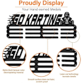 Miniatyrbild 5 av 5: Kartingmedaljer Medaljhakar Display Go Karting Väggställ Utmärkelser Band Karts Hållare Displayställ Robust Motorsport Medalj Display Väggmonterad Medalj