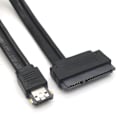 Miniatyrbilde 1 av 5: 2 i 1 Esata + USB-datakabel til 22p Sata harddiskadapter for 2,5 '' HDD