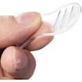Miniatyrbillede 3 af 7: （Transparent）20ST Y-formet øjenvippebørste til øjenvippeforlængelse, øjenvippeløftbørste til øjenvippemakeupværktøj