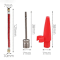 Miniatyrbilde 2 av 5: Sykkelventiladapter Sykkel Luftpumpe Adapter Presta Schrader Ventiladapter for Sykler Dekkpumpe Luftpumpe Kompressor