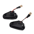 Miniatyrbilde 4 av 5: Dynamisk LED-sidemarkør blinklys indikator for Si Jazz