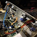 Miniatyrbilde 5 av 5: HDD SATA Strømkabel Rettvinklet SATA 15 Pin X2 til Mini 6 Pin ATX Adapter for 3653 3650 Serien Komp