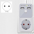 Miniatyrbillede 2 af 5: Intelligent Programmerbar Nedtællings Timer Stik Elektrisk 6HR Stik til USB Interface Switch EU Stik
