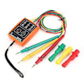 Miniatyrbillede 4 af 5: Ny 3-Fase Sekvens Rotations Tester Indikator Detektor Måler LED Buzzer Med Bærbar Pose TD-LED