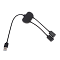 Miniatyrbillede 1 af 5: 1 stk USB 3.0 A 1 Han til 2 Dobbelt USB Hun Data Hub Strøm Adapter Y Splitter