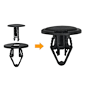 Miniatyrbillede 5 af 5: Til Rmax 1000 2 og 4 sæder 2021 Mud Flap Guard Fenders Mudguard Splash Mudflaps Fender Mudguards