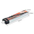 Pikkukuva 3 / 4: 5 KPL / 10 KPL BETAFPV 3.8V 260mAh 80C 1S LiHV Akku Korkean Suorituskyvyn Z-Taitto Prosessi BT2.0 Liitin