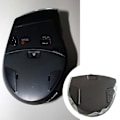 Miniatyrbillede 3 af 5: Tilbehør til reparation af Logitech M705 Gaming Mus - Batteridæksel Sort