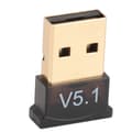 Bluetooth 5.1 Adapter Snabb Dataöverföring Dual Mode HiFi Ljud USB Trådlös Bluetooth Dongel Adapter för Windows 7 8 8.1 10 11