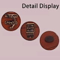 Miniatyrbillede 3 af 5: Mønt Slab Opbevaringsboks Massiv Træ Display Case passer til 6 Certificerede PCGS NGC Holdere js