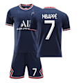 Pikkukuva 1 / 4: 2122 Pariisin kotipaita klassinen nro 30 tähti nro 10 Neymar nro 7 Mbappe jalkapalloasu Z7 M#