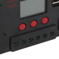 Miniatyrbillede 3 af 5: Solcellecontroller Pwm 12v 24v Automatisk Tilpasning Lcd-skærm Usb-port Solregulator 40a