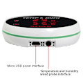 Miniatyrbillede 5 af 5: Tuya Smart Home Wifi Temperatur Sensor Tråd Digital Smartlife Termometer Rum Vand Pool Termost