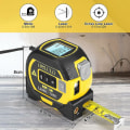 Miniatyrbild 2 av 5: 3-i-1 Digital Lasermätare med Korshårslaser, 131ft Digital Laseravståndsmätare, 16ft Måttband,