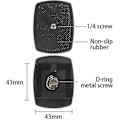 Miniatyrbilde 2 av 5: 2-pak Universell Hurtigutløser Qr Plate Stativhode for Velbon Cx-444 Cx-888 Cx-460 Cx-460mini Cx-470