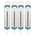 Miniatyrbild 1 av 5: 4 st Fjäderdynamometer 5N Noggrann Bärbar Stapelkraftmätare för Fysikmekaniska Experiment