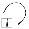 Miniatyrbillede 1 af 5: 1x Universal Magnetisk Bremsesensor Til Ebike Afbryd Strøm Bremsesystem 2 3 Ben Stik Med En 30/150cm Langt Kabel