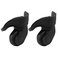 Miniatyrbillede 2 af 5: Kryc-par 91x107x49mm 360 Graders Spinner Hjul Sort Kufferter - Bqlzr