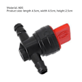 Miniatyrbillede 4 af 5: Benzinhane Universal Robust ABS Inline Brændstofafspærringsventil 6mm