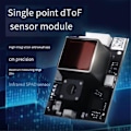 Miniatyrbild 2 av 5: 20m Hög Integrerad DToF Laseravståndsmätare med Infraröd Centimeterprecision Industriell LiDAR Mo