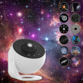 Miniatyrbillede 1 af 2: Natlys Galakse Projektor Stjernehimmel Projektor 360 Drej Planetarium Lampe Til Børns Soveværelse Valentinsdag Gave Bryllupsdekoration