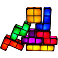 Miniatyrbilde 1 av 5: Tetris-lampe, Attoe LED Tetris Stablebar Nattlampe 7 Farger Induksjonslåsbord