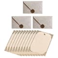 1 set brevpapper och kuvert skrivpapper förpackningskuvert DIY-kuvert