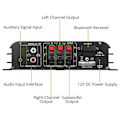Miniatyrbillede 4 af 5: 90W S-188 Bluetooth Stereo HiFi Forstærker 2.1 CH Audio Effektforstærker Bas Diskant Kontrol Musik Pl