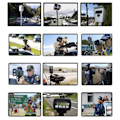 Miniatyrbild 5 av 5: 2,4 tum HD Bil DVR 1080P Dash Cam Kamera Videobandspelare 2-i-1 Laser Radar Detector js