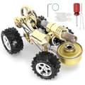 Stirlingmotor Model Miniature Bilmotor Pædagogisk Fysik Eksperiment Legetøjsgave