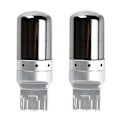 Pikkukuva 1 / 5: 2 kpl Kromi 7440 T20 144SMD Oranssi Canbus Virheetön LED-lamppu Vilkkuvalo