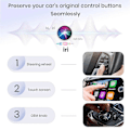 Pikkukuva 3 / 5: Langaton CarPlay -sovitin, muunna langallinen langattomaksi, minikoko, USB ja USB-C, ei viivettä