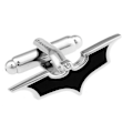 Miniatyrbillede 1 af 3: Sorte Batman Mark Metal Manchetknapper til Bryllupsdragt