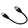 Pikkukuva 4 / 5: USB-sovitinkaapeli Firewire IEEE 1394 6-pin naaras - USB 2.0 AM -sovitinkaapeli Plug and Play digitaalikameralle