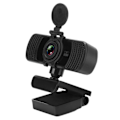 Miniatyrbillede 1 af 5: 2K 1440P HD Webcam med indbygget mikrofon til live streaming på desktop-computere