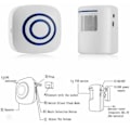 Miniatyrbilde 4 av 4: Trådløs sensor dørklokke elektronisk dørklokke - To sensorer én ring, 3 stk