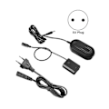 Miniatyrbilde 2 av 5: NP-FZ100 Dummy Batteri for A9 A9R A9S A7R3 A7M3 A7S3 A7III A7R4 A7M4 A6600 A7C Dummy Kobling EU Plugg