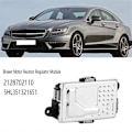 Miniatyrbild 2 av 5: Fläktmotståndsregulator Modul för C E SL CLASS W204 W212 2010-18 2128702110 5HL351321651