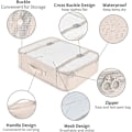 Miniatyrbild 2 av 4: Resväska Organiseringsset med 10 Packningskuber Resväska Organiseringsset Beige