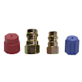 Miniatyrbilde 1 av 4: 4 stk/sett R12 til R-134a Alle R12-systemer Retrofit Konverteringsadapter