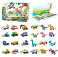 Adventskalender Leksaksbilar & Dinosaurier - Julkalender 2026 multifärg multicolor