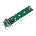 Miniatyrbilde 4 av 5: SSD-adapter for NGFF PCIe for M.2 til 2013 2014 2015 Adapterkort for Mac-book Ai