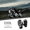 Pikkukuva 2 / 5: Moottoripyörä Hanskat Tuulenpitävät Vedenpitävät Ulkoilu Luuranko Luut Motocross MTB Urheilu 1 Pari