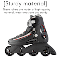 Miniatyrbilde 2 av 5: 8 Pakk Inline Skatehjul, Innendørs/Utendørs Rulleskøytehjul, Utbyttbare Hjul med Lager 64mm