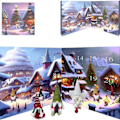 Miniatyrbild 1 av 4: Julkalender med tomtar 2024, julkalender 2024, 24-dagars julkalender med samlarobjekt tomtenissar