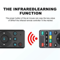 Miniatyrbilde 4 av 5: M5 Bluetooth 5.2 TV-fjernkontroll Air Infrarød Fjernkontroll for TV-boks Projektor og PC Smart Home