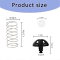 Miniatyrbilde 3 av 3: Kaffebrenner Bunn Fjærbelastet Stopper Bryggekurv for Hamilton Beach Kaffe Maskiner - Passer Modeller 990117900 990237500